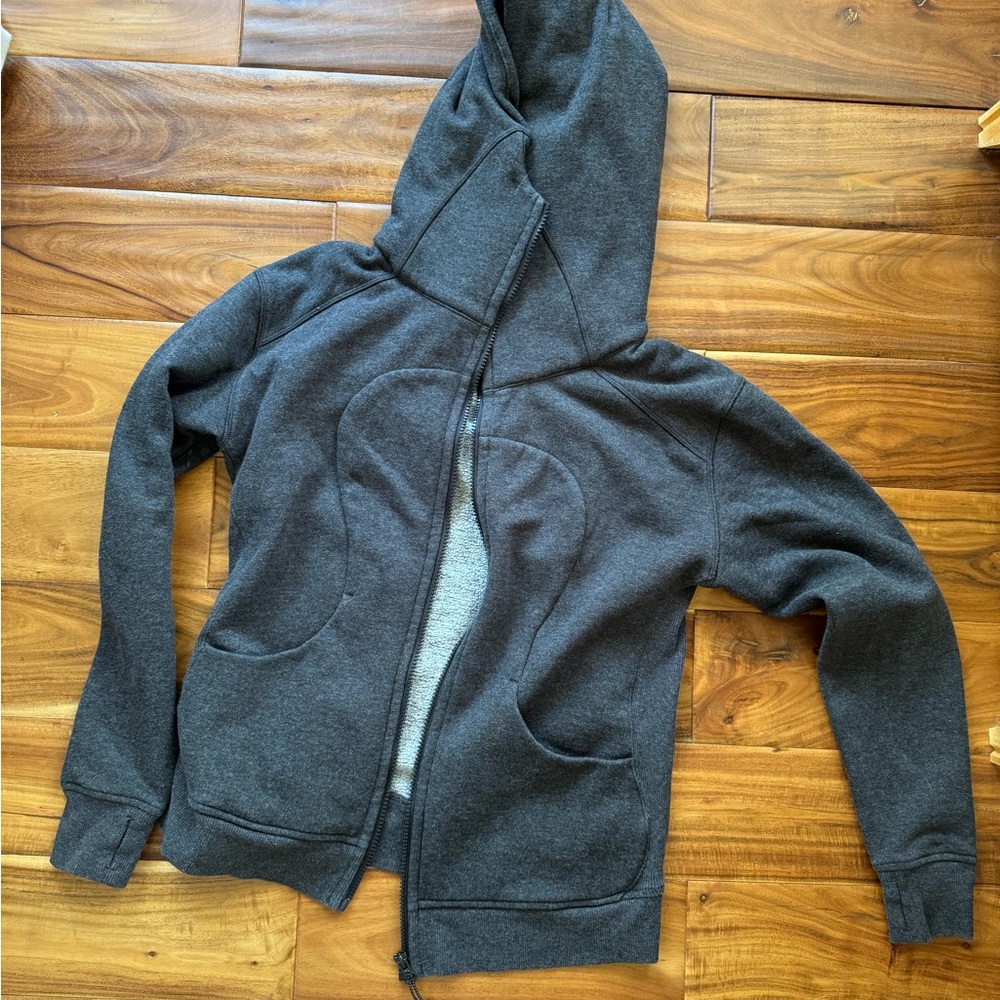 lululemon athletica Gray Hoodie Jacket